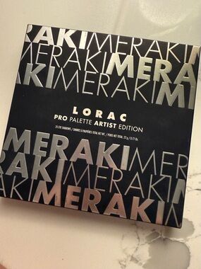 LORAC Pro Palette Artist Edition - Black & Silver Lettering